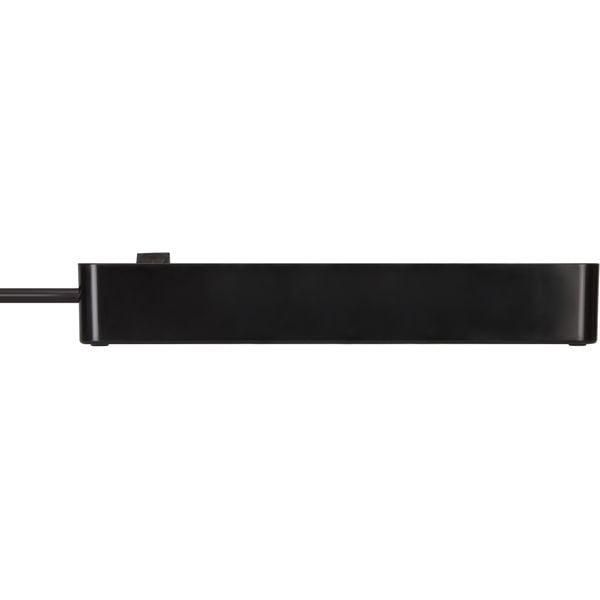 Подовжувач з USB зарядкою 1,5 метра 4 розетки Brennenstuhl Ecolor 2 USB 3500 Вт чорний 1153240006 фото