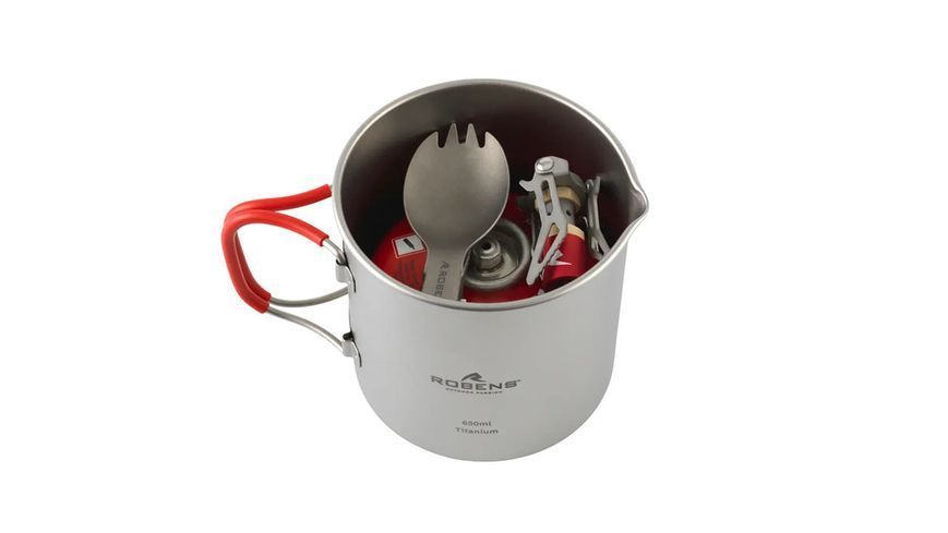 Система для приготування їжі Robens Fire Wisp Solo Cook Set UL 650 мл 690382 фото