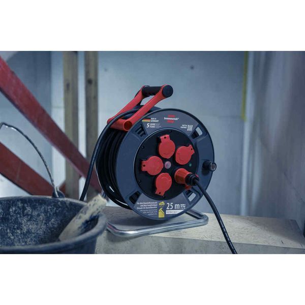 Подовжувач на котушці 25 м Brennenstuhl Professional KU H07RN-F 3G2.5мм&sup2; 9232250100 фото