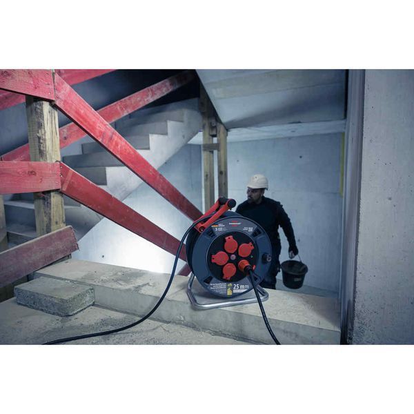 Подовжувач на котушці 25 м Brennenstuhl Professional KU H07RN-F 3G2.5мм&sup2; 9232250100 фото
