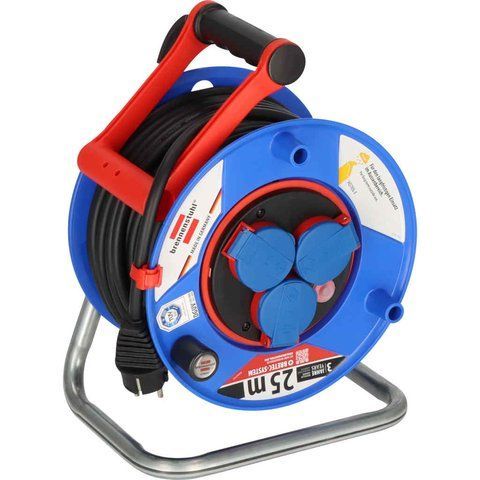 Подовжувач на котушці 25 м Brennenstuhl Garant Bretec H07RN-F 3G1.5мм&sup2; 1218900 фото