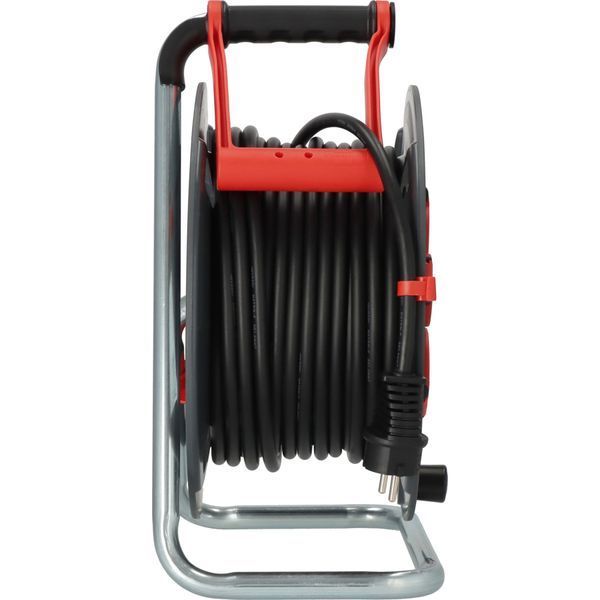 Подовжувач на котушці 25 м Brennenstuhl Professional 300 KU 2100 5 розеток 3300 Вт 220 В 16 А IP44 H07RN-F 3G1,5мм&sup2; -25&deg;С чорний 9231250100 фото
