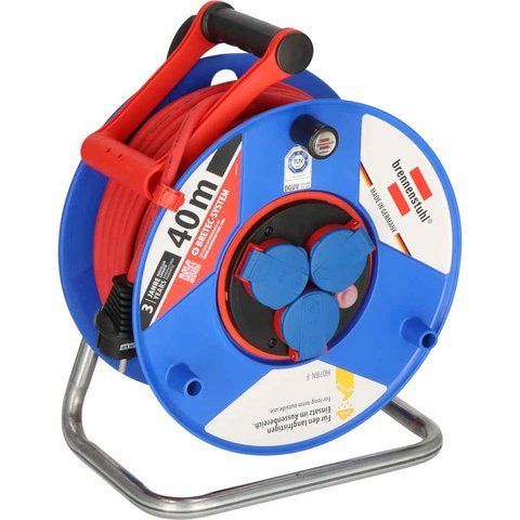 Подовжувач на котушці 40 м Brennenstuhl Garant Bretec H07RN-F 3G1.5мм&sup2; 1208930 фото