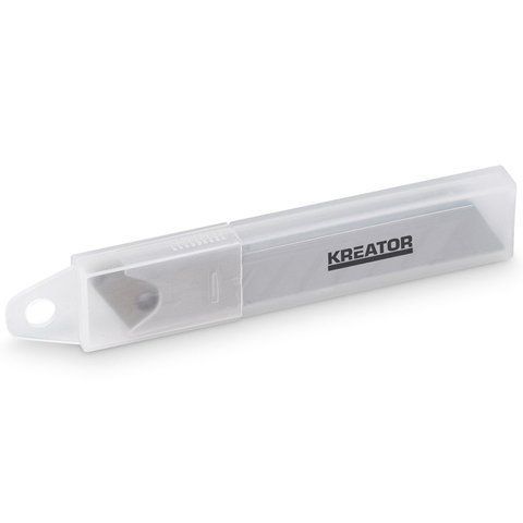 Набір лез сегментних 18мм 10шт Kreator KRT000402 фото