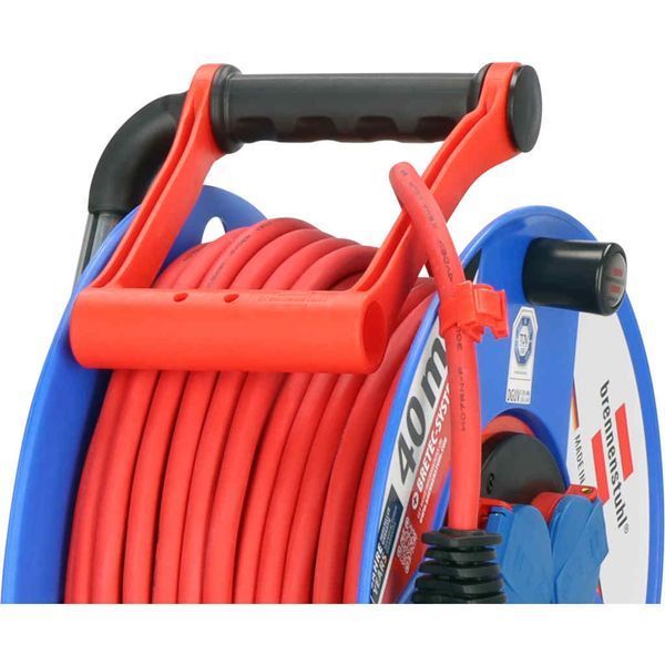 Подовжувач на котушці 40 м Brennenstuhl Garant Bretec H07RN-F 3G1.5мм&sup2; 1208930 фото