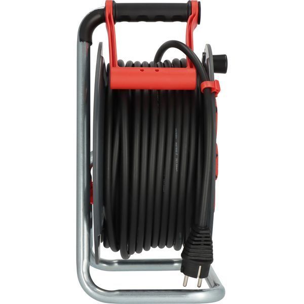 Подовжувач на котушці 40 м Brennenstuhl Professional 320 KU 4200 5 розеток 3300 Вт 220 В 16 А IP44 H07RN-F 3G2,5мм&sup2; -25&deg;С чорний 9232400100 фото