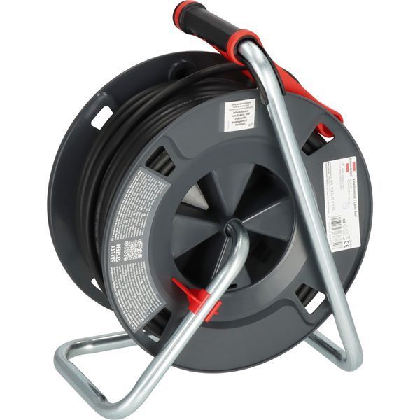 Подовжувач на котушці 40 м Brennenstuhl Professional 320 KU 4200 5 розеток 3300 Вт 220 В 16 А IP44 H07RN-F 3G2,5мм&sup2; -25&deg;С чорний 9232400100 фото