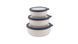 Набір судків Outwell Cookout Bowl Set with Lids 0,73л / 1,25л / 2,2л фото 1
