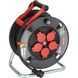 Подовжувач на котушці 40 м Brennenstuhl Professional 320 KU 4200 5 розеток 3300 Вт 220 В 16 А IP44 H07RN-F 3G2,5мм&sup2; -25&deg;С чорний фото 1