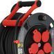 Подовжувач на котушці 40 м Brennenstuhl Professional 320 KU 4200 5 розеток 3300 Вт 220 В 16 А IP44 H07RN-F 3G2,5мм&sup2; -25&deg;С чорний фото 4