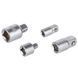 Набір перехідників для торцевих головок 1/4" 3/8" 1/2" 4шт Kreator фото 2