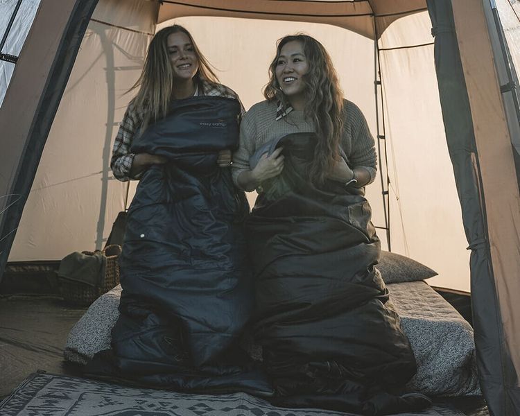 Спальний мішок ковдра Easy Camp Starling Square Black 15&deg;C/10&deg;C/5&deg;C 1-2 сезони 240198 фото