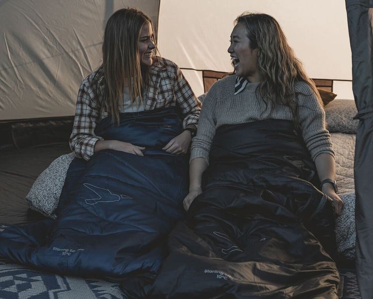 Спальний мішок ковдра Easy Camp Starling Square Black 15&deg;C/10&deg;C/5&deg;C 1-2 сезони 240198 фото
