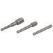 Набір перехідників для головок 1/4" 3/8" 1/2" 3шт Kreator фото 2