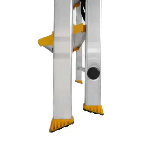 Драбина-стрем'янка DRABEST PRO MAX на 4 сходинки з органайзером 150кг DR-AL-D4-MAX фото
