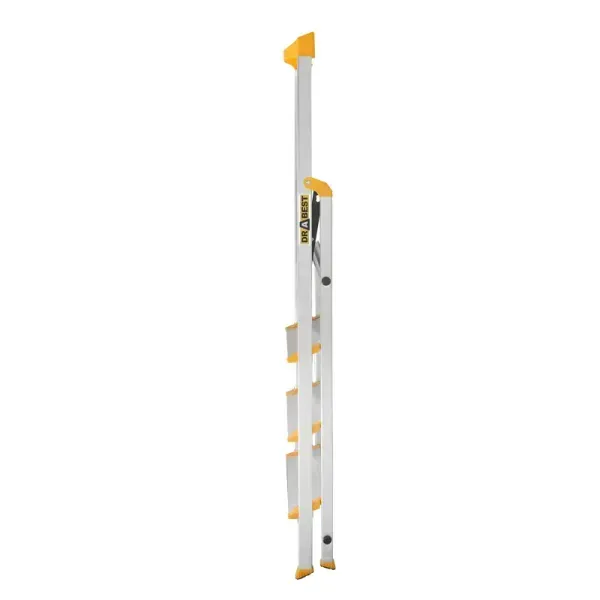 Драбина-стрем'янка DRABEST PRO MAX на 4 сходинки з органайзером 150кг DR-AL-D4-MAX фото