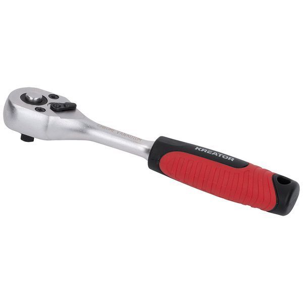 Ключ тріскачка з ручкою 1/4" 72T Kreator KRT503004 фото