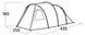 Намет туристичний 4 місний Easy Camp Hidra 2000 мм з тамбуром фото 7