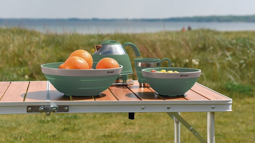 Набір тарілок Outwell Collaps Bowl Set Shadow Green 1,5 л / 2 л / 3,5 л 651118 фото