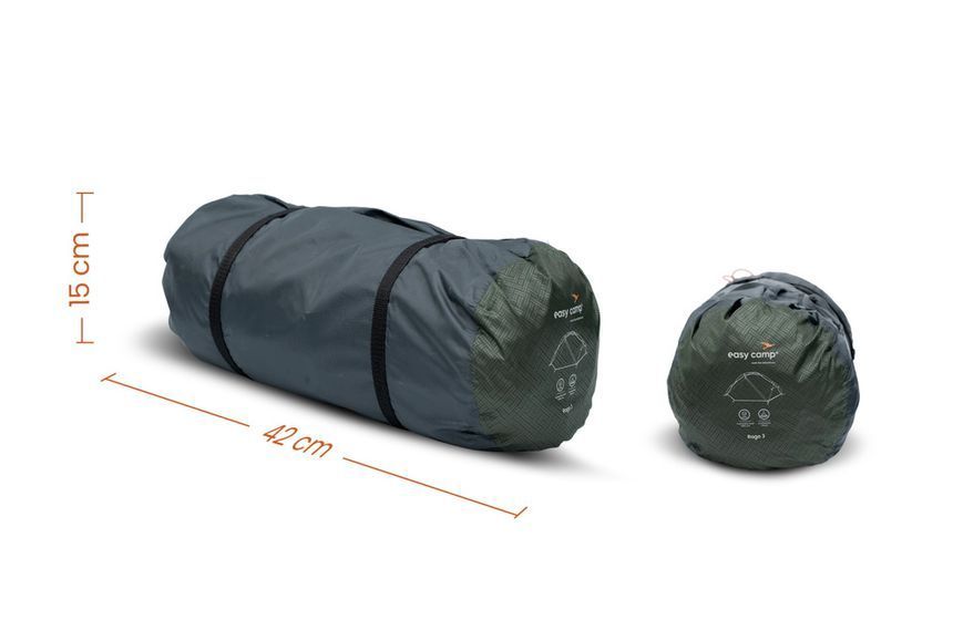 Намет туристичний 3 місний Easy Camp тримісний Rago 2000 мм 120515 фото