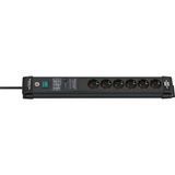 Мережевий фільтр 3 метри 6 розеток Brennenstuhl Premium-Line 60000А EMI / RFI 3500 Вт 16 A 3х1,5мм&sup2; (1951160401)  фото