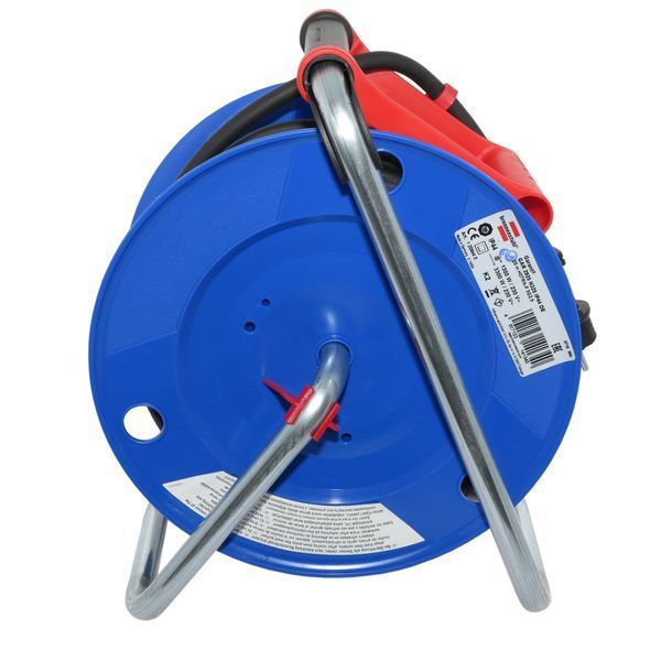 Подовжувач на котушці 25 м Brennenstuhl Garant 3 розетки 3300 Вт 220 В 16 А IP44 H07RN-F 3G2,5мм&sup2; чорний 1208440 фото