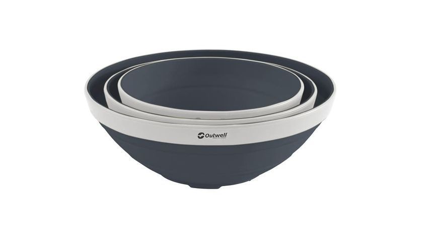 Набір тарілок Outwell Collaps Bowl Set Navy Night 1,5 л / 2 л / 3,5 л 650957 фото