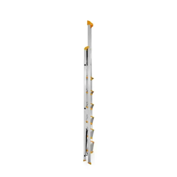 Драбина-стрем'янка DRABEST PRO MAX на 7 сходинки з органайзером 150кг DR-AL-D7-MAX фото