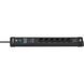 Мережевий фільтр 3 метри 6 розеток Brennenstuhl Premium-Line 60000A EMI/RFI 2 USB 5V/3100 mA 3500 Вт 16 А 3х1,5мм&sup2; фото 1