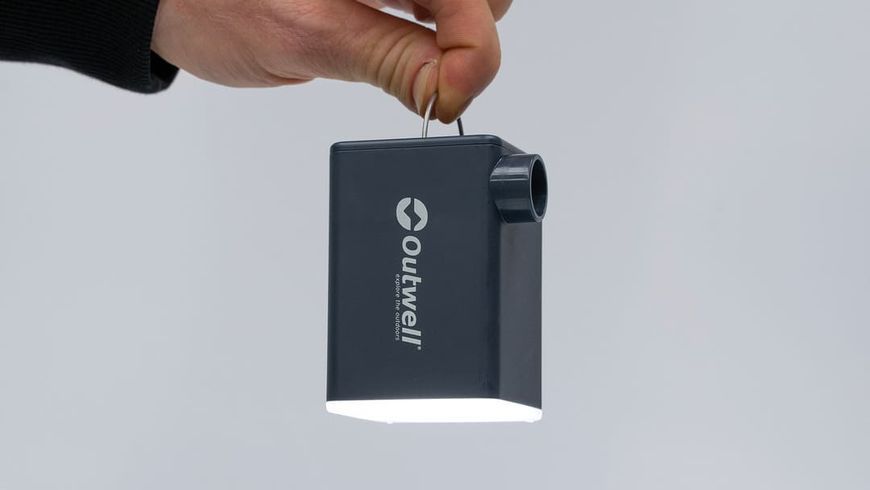 Насос акумуляторний + ліхтарик Outwell Aeroflow Rechargeable Pump 200 л/хв 180 Лн USB-C Li-ion 3,7 В 2000 мАг 651277 фото