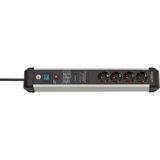 Мережевий фільтр 3 метри 4 розетки Brennenstuhl Premium Protect-Line 60000A EMI/RFI 3500 Вт 16 А 3х1,5мм&sup2; 1391010400 фото