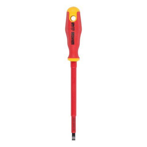 Викрутка діелектрична CrV 150мм SL6.5 vde Kreator KRT401205 фото