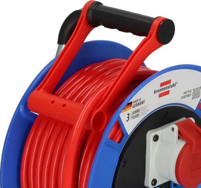Подовжувач на котушці Brennenstuhl Garant CEE 25 м AT-N07V3V3-F 5G1.5мм&sup2; 1182770010 фото
