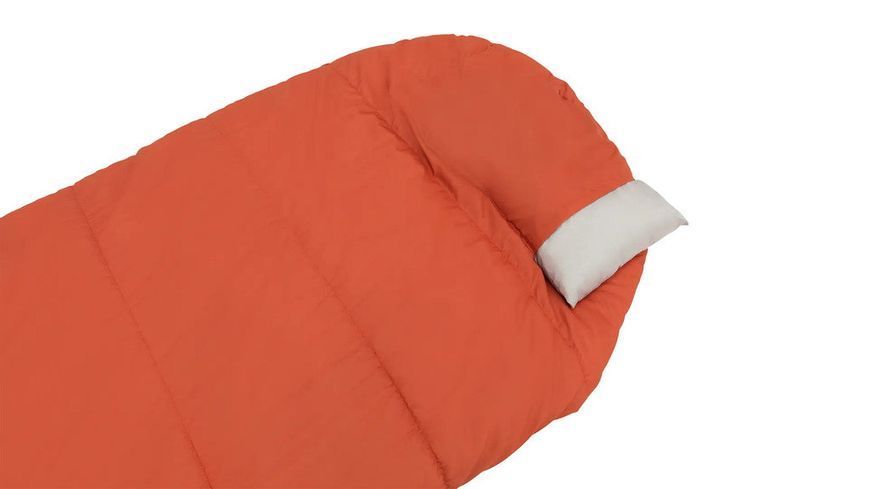 Спальний мішок Outwell Campion Lux Orange +5&deg;C/-1&deg;C/-16&deg;C Ковдра 3-сезонний 230477 фото