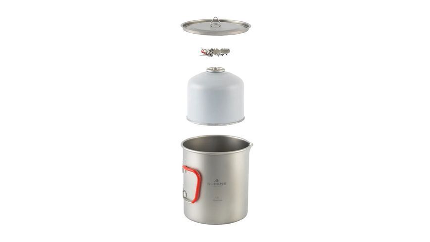 Титановий казанок Robens Forge Solo Pot UL 650 мл 690392 фото