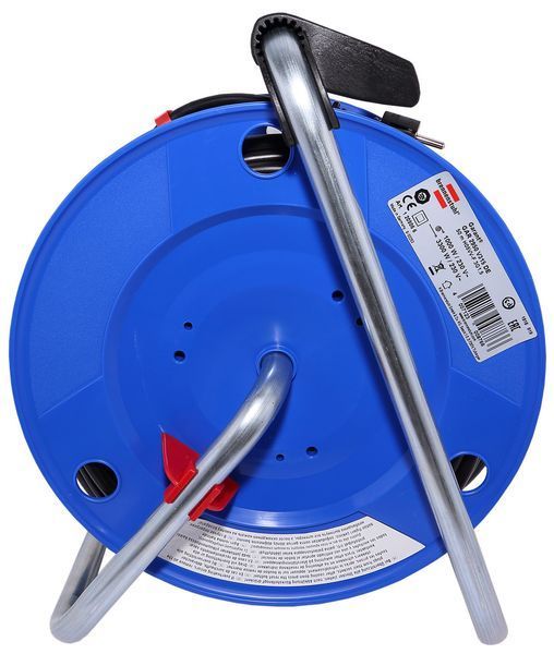 Подовжувач на котушці 50 м Brennenstuhl Garant 4 розетки 3300 Вт 220 В 16 А 220 В 16 А IP20 H05VV-F 3G1,5мм&sup2; 1205066 фото