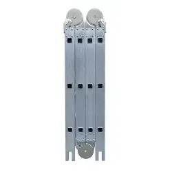Драбина шарнірна з помостом Drabest PRO 4х3 сходинки 150 кг (DP-4x3-PRO)