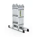 Драбина шарнірна з помостом Drabest PRO 4х3 сходинки 150 кг (DP-4x3-PRO)