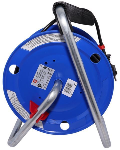 Подовжувач на котушці 25 м Brennenstuhl Garant 4 розетки 3300 Вт 220 В 16 А IP20 H05VV-F 3G1,5мм&sup2; 1215056 фото