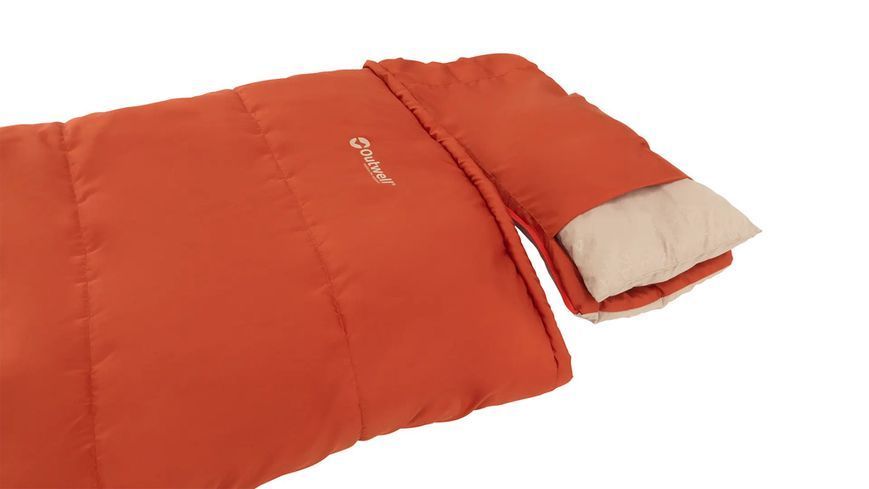 Спальний мішок ковдра Outwell дитячий Contour Junior Red 1-2 сезони 230514 фото