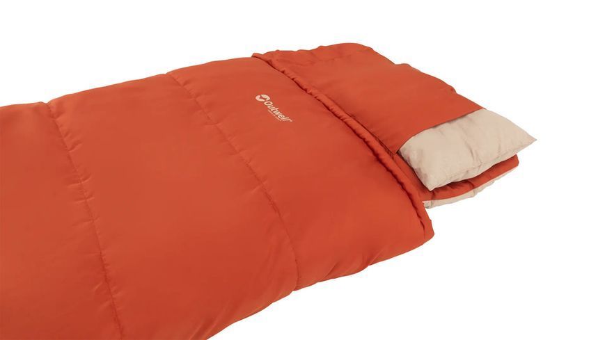 Спальний мішок ковдра Outwell дитячий Contour Junior Red 1-2 сезони 230514 фото