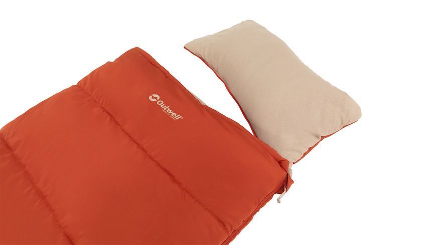 Спальний мішок ковдра Outwell дитячий Contour Junior Red 1-2 сезони 230514 фото