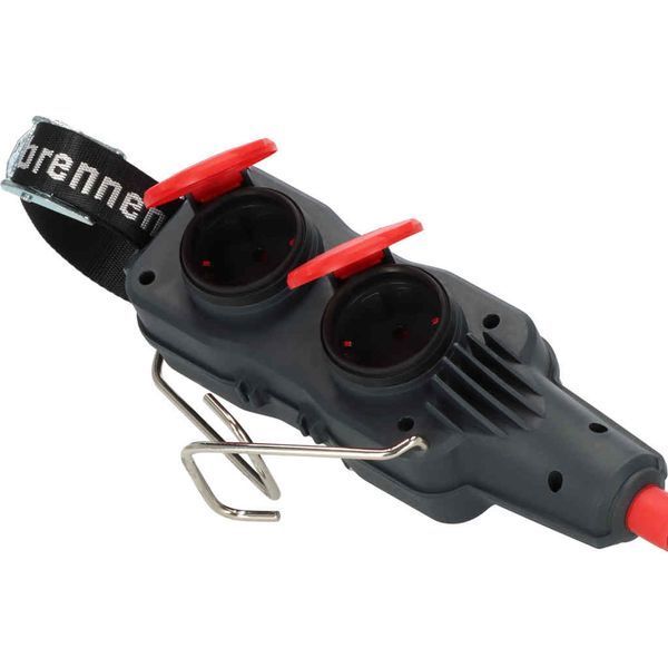Подовжувач кабельний 15 м Brennenstuhl Professional PB 1100 4 розетки H07RN-F 3G1.5мм&sup2; 230V 16A чорний 9161150161 фото