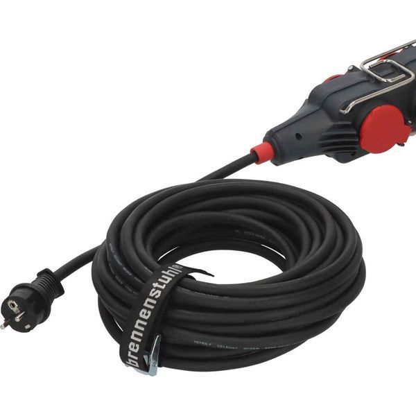 Подовжувач кабельний 15 м Brennenstuhl Professional PB 1100 4 розетки H07RN-F 3G1.5мм&sup2; 230V 16A чорний 9161150161 фото