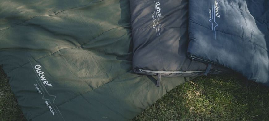 Спальний мішок ковдра Outwell Companion 15&deg;C/12&deg;C/2&deg;C 1-2 сезони 400080 фото