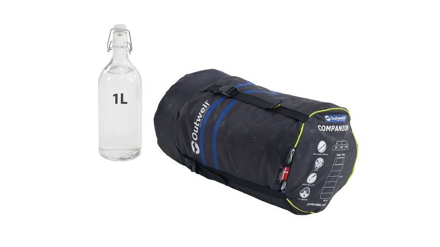 Спальний мішок ковдра Outwell Companion 15&deg;C/12&deg;C/2&deg;C 1-2 сезони 400080 фото