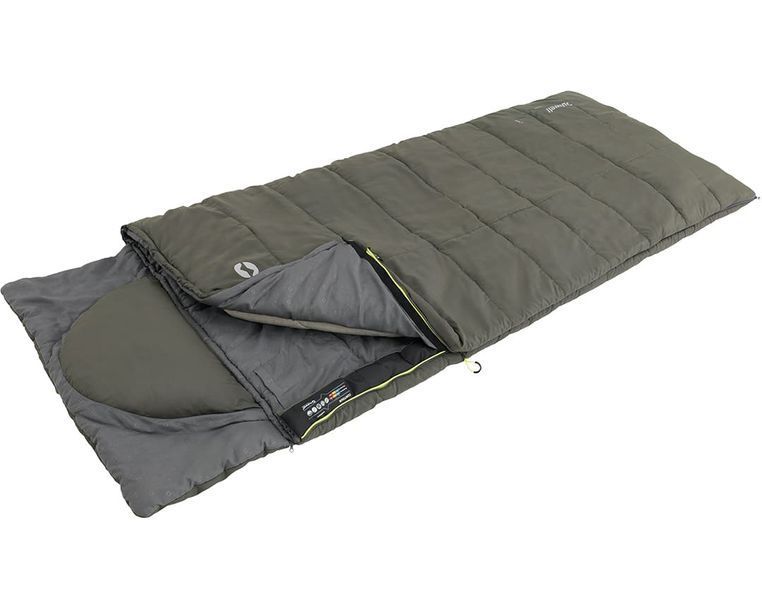 Спальний мішок ковдра Outwell Contour Dark Olive 7&deg;C/2&deg;C/13&deg;C 2-3 сезони 400089 фото