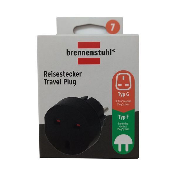 Перехідник для англійської вилки Brennenstuhl 13А 250В 1508530 фото