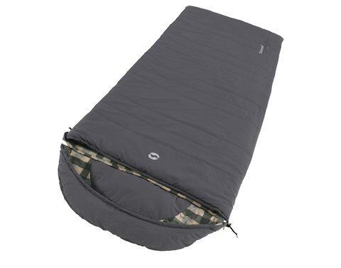 Спальний мішок ковдра Outwell бавовняний та капюшоном Camper 5&deg;C/0&deg;C/15&deg;C 2-3 сезони 230418 фото