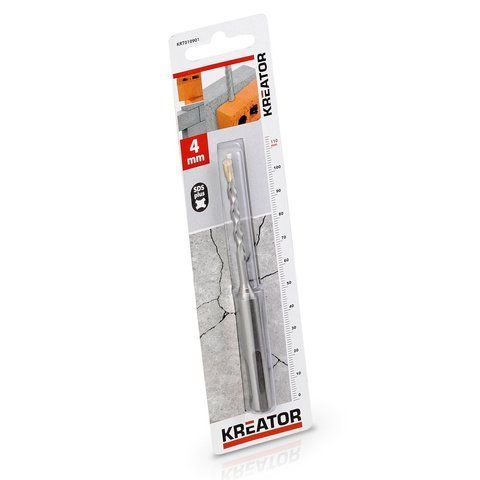 Свердло по бетону &Oslash; 4x110mm SDS plus Kreator KRT010901 фото